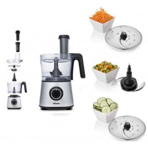 Robot Multifonction TRISTAR - 600 Watt - 1.5 Litres - Silver (MX-4822) Robot Multifonction TRISTAR - 600 Watt - 1.5 Litres - Silver (MX-4822)